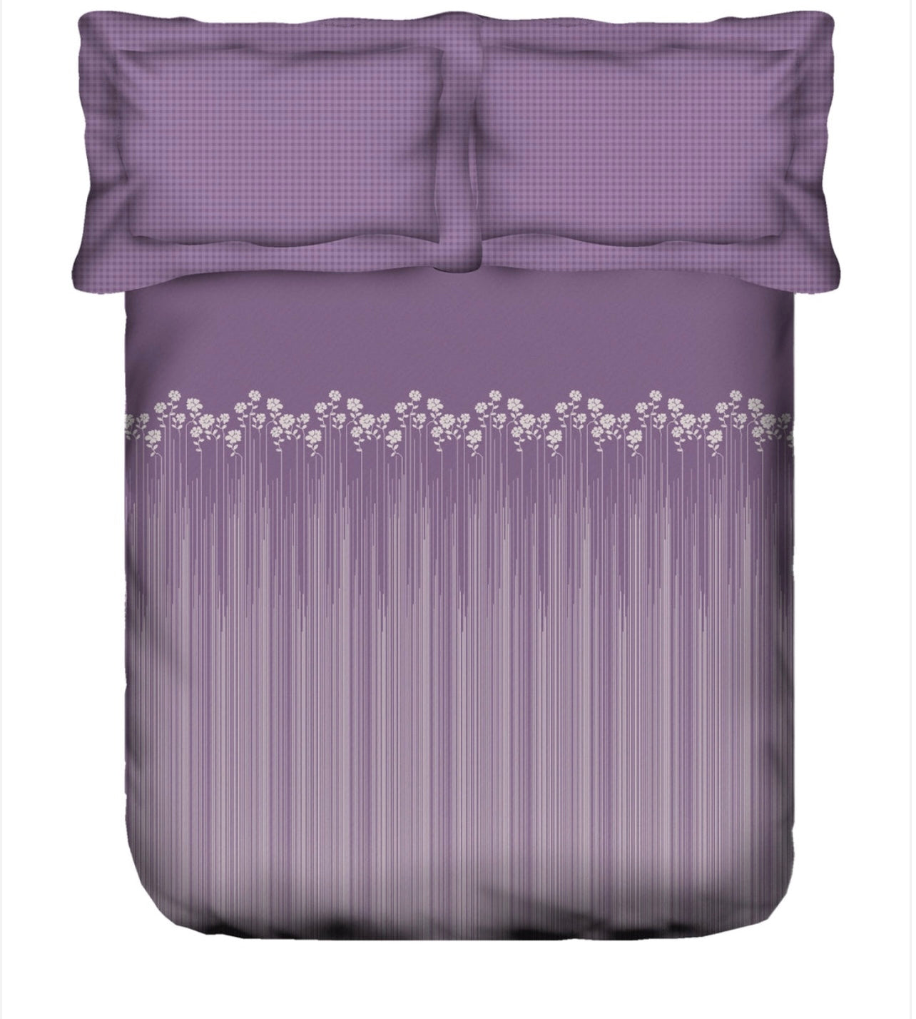 Aroma King Bedsheet Set, |180 TC Cotton|2 Pillow Covers