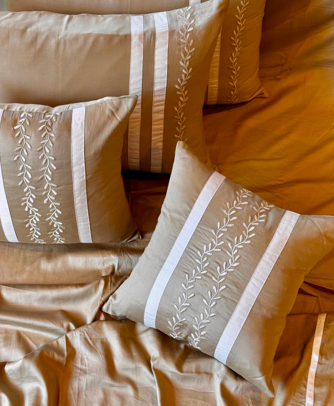 The Moss Leaf Bedsheet