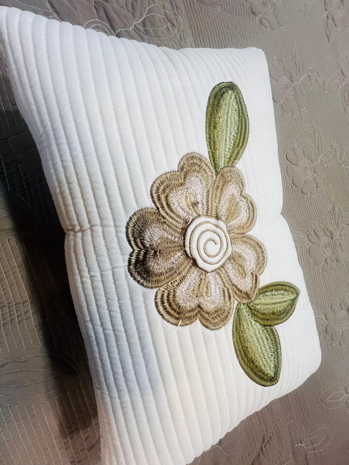 Embroidered Cotton Bedding Set