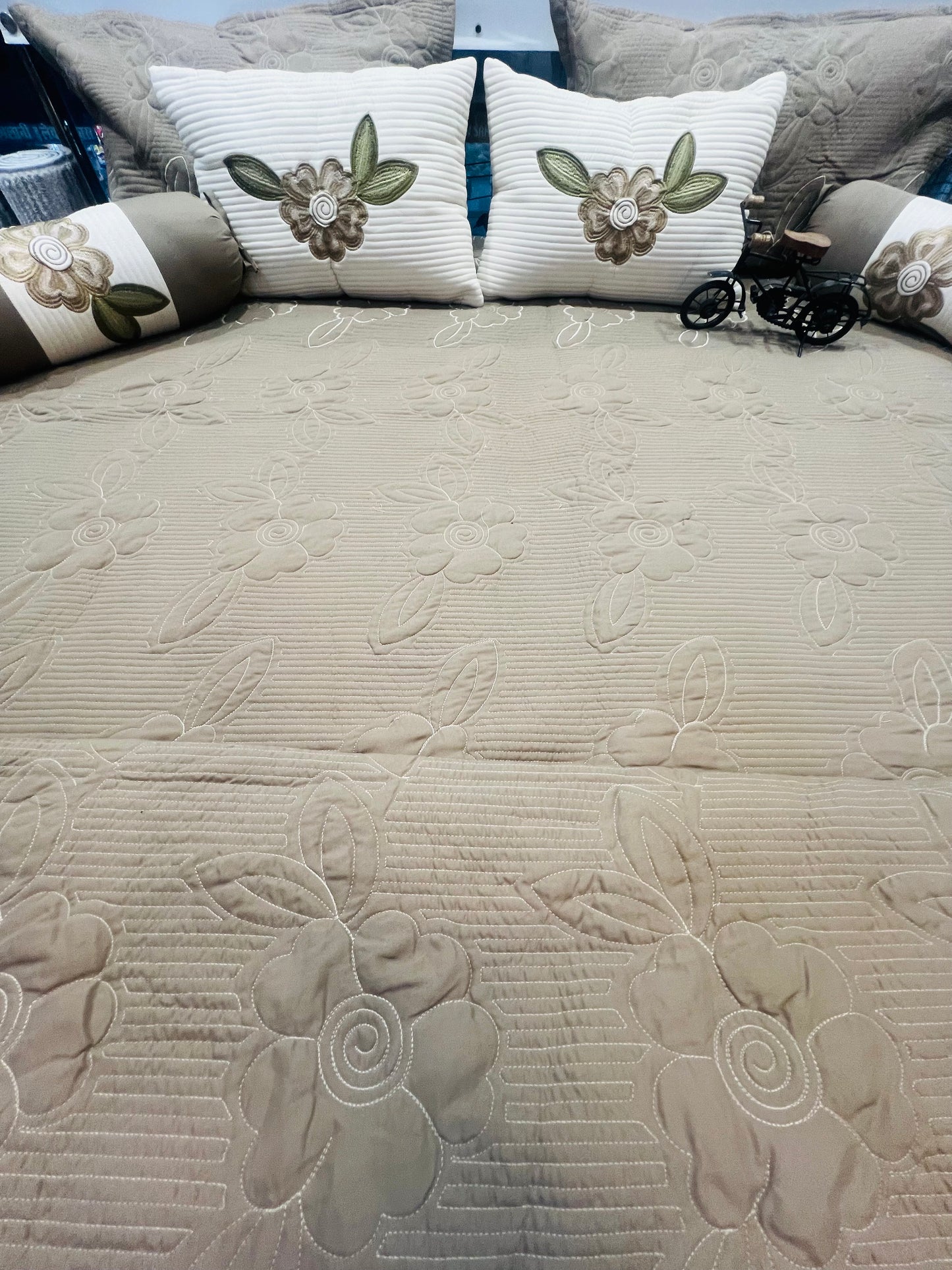 Embroidered Cotton Bedding Set