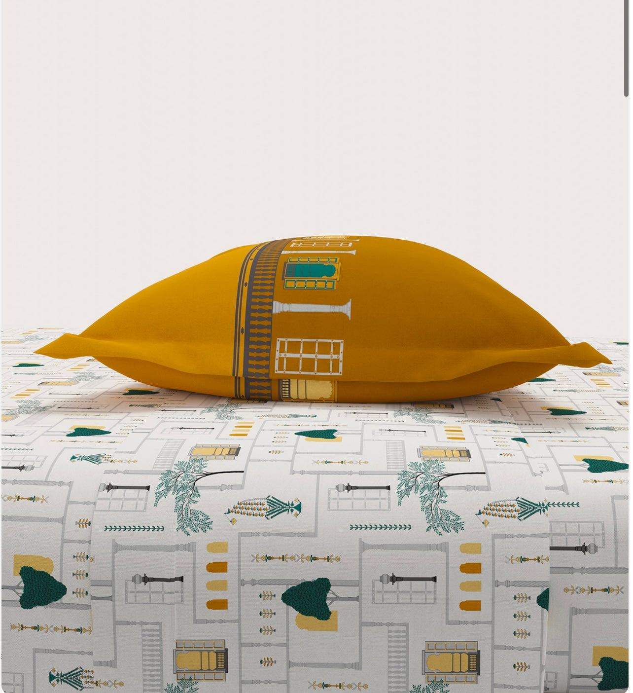 Home Essential Vasant King Bedsheet