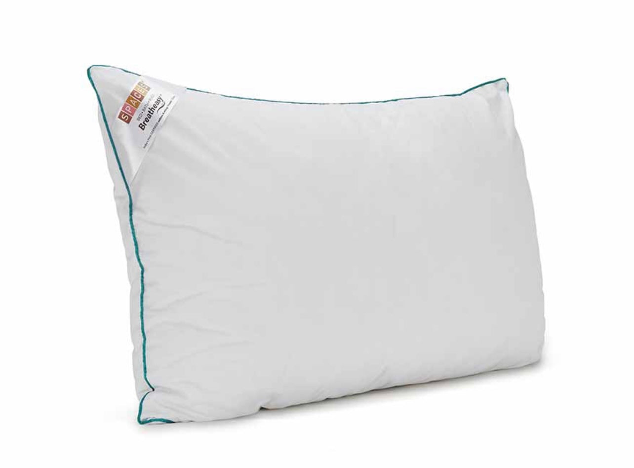 Solid White 100% Cotton Pillow - Breath Easy By Spaces