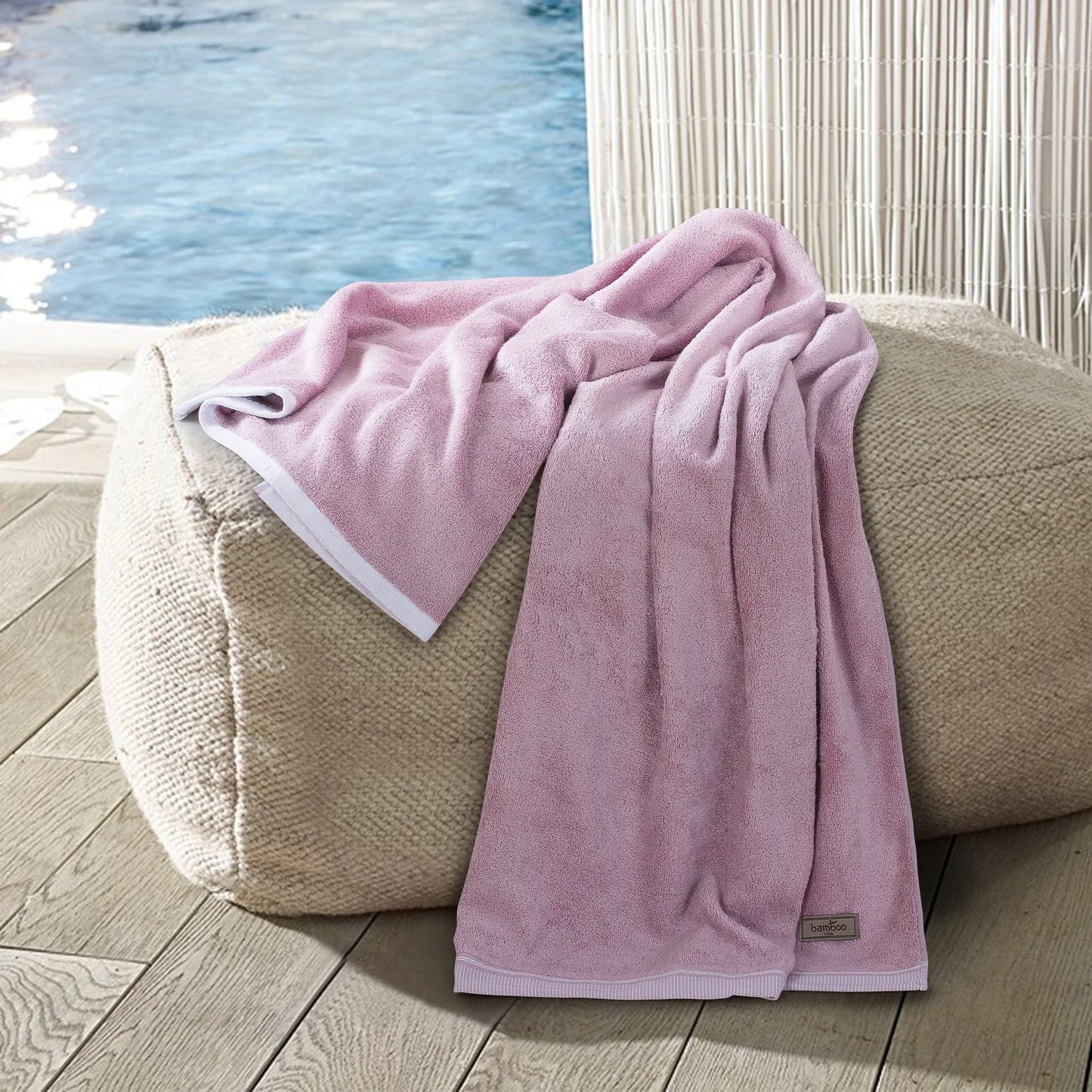 BAMBOO BATH TOWELS - HIGH ABSORBENT & SUPER SOFT 360 GSM