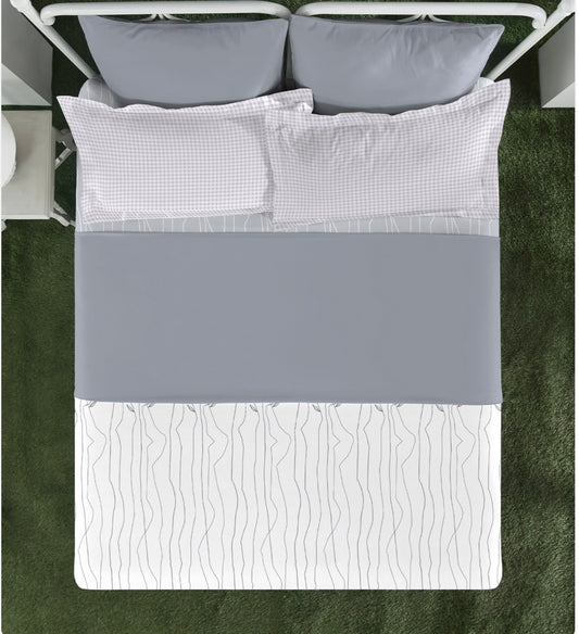 Aroma King Bedsheet Set, |180 TC Cotton|2 Pillow Covers