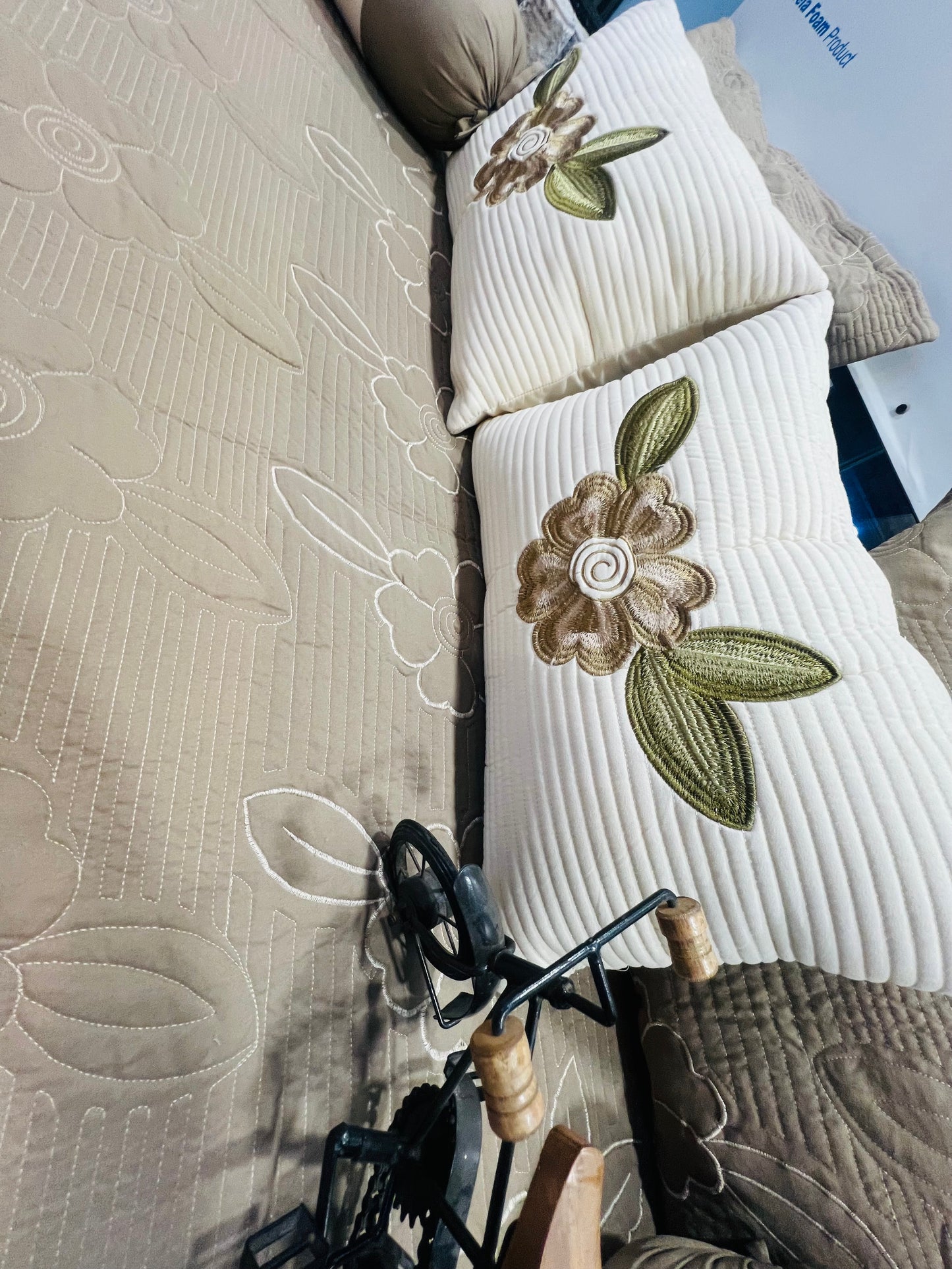 Embroidered Cotton Bedding Set