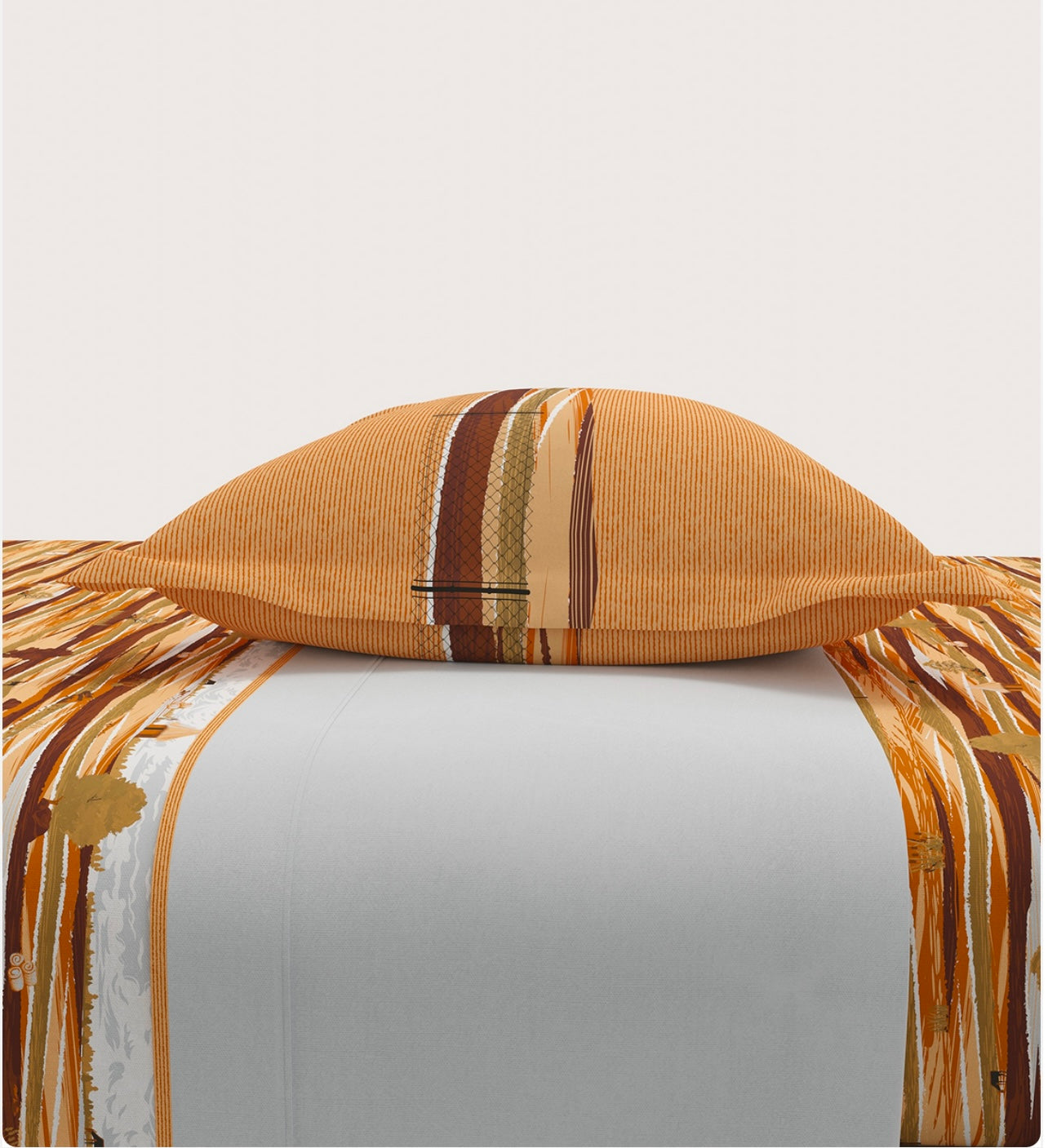 Home Essential Vasant King Bedsheet