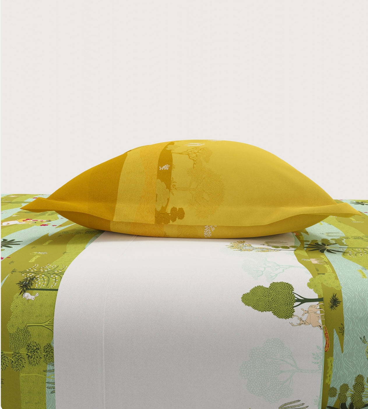 Home Essential Vasant King Bedsheet