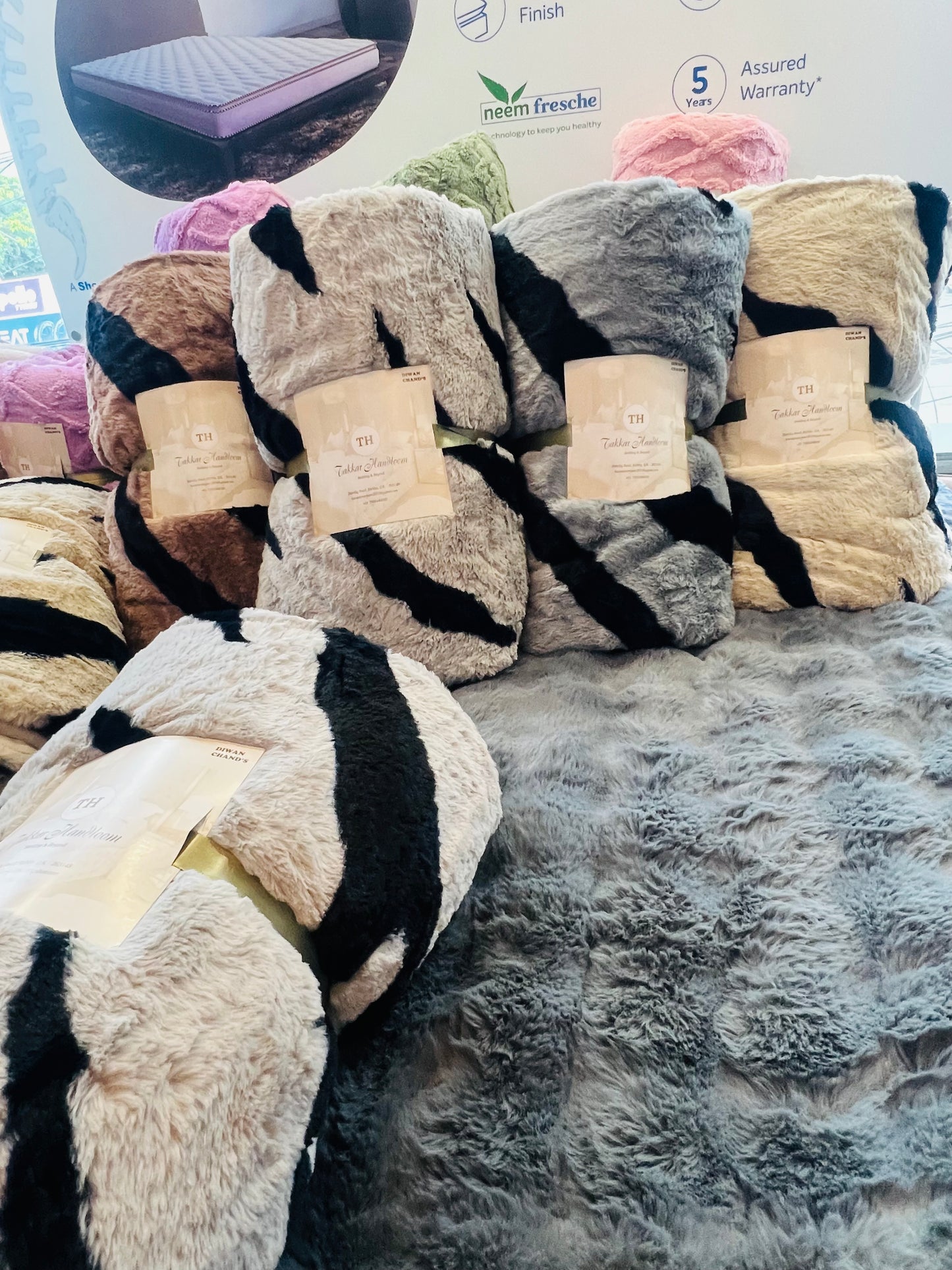 Double Bed double layered Blanket