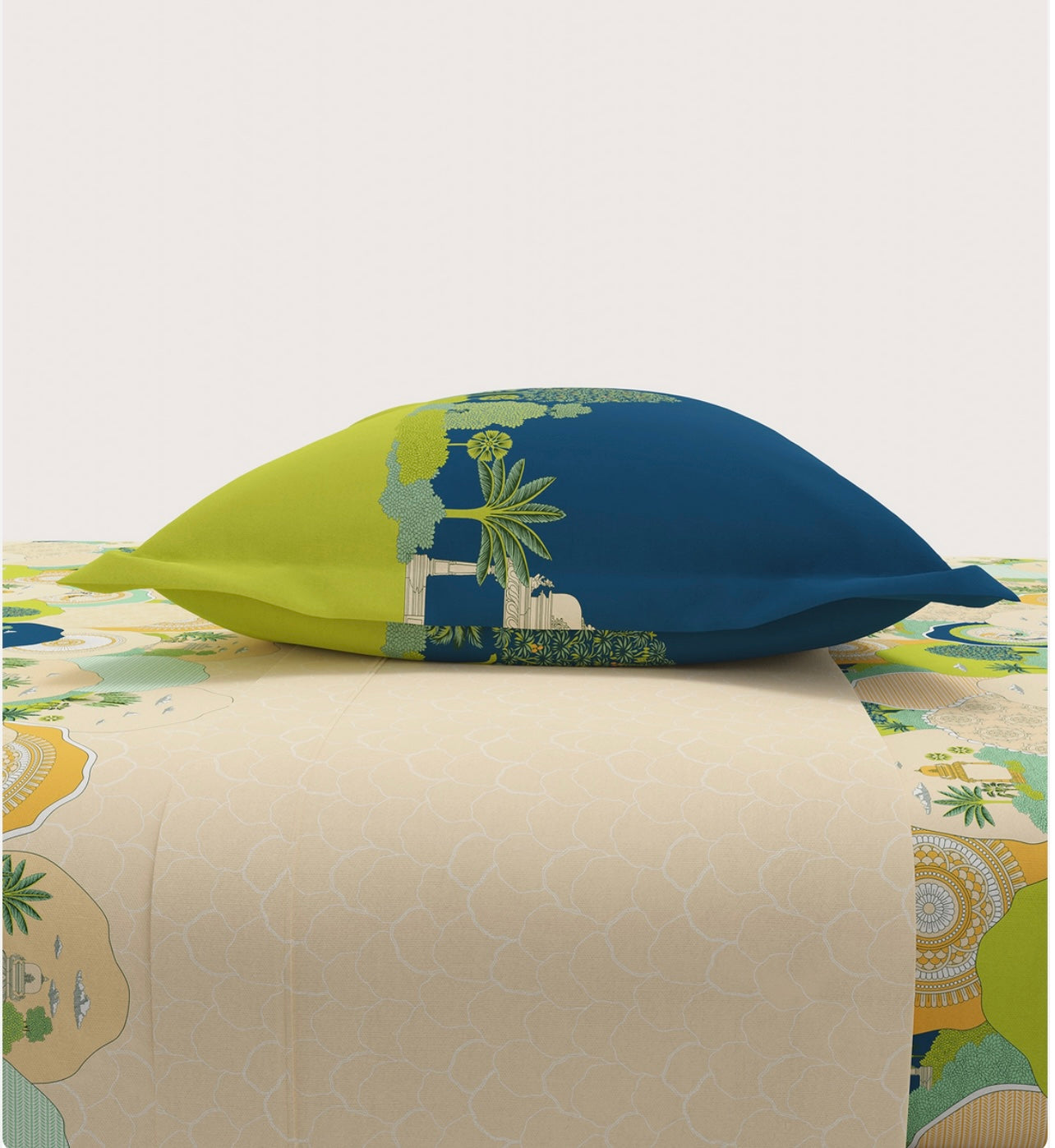 Home Essential Vasant King Bedsheet