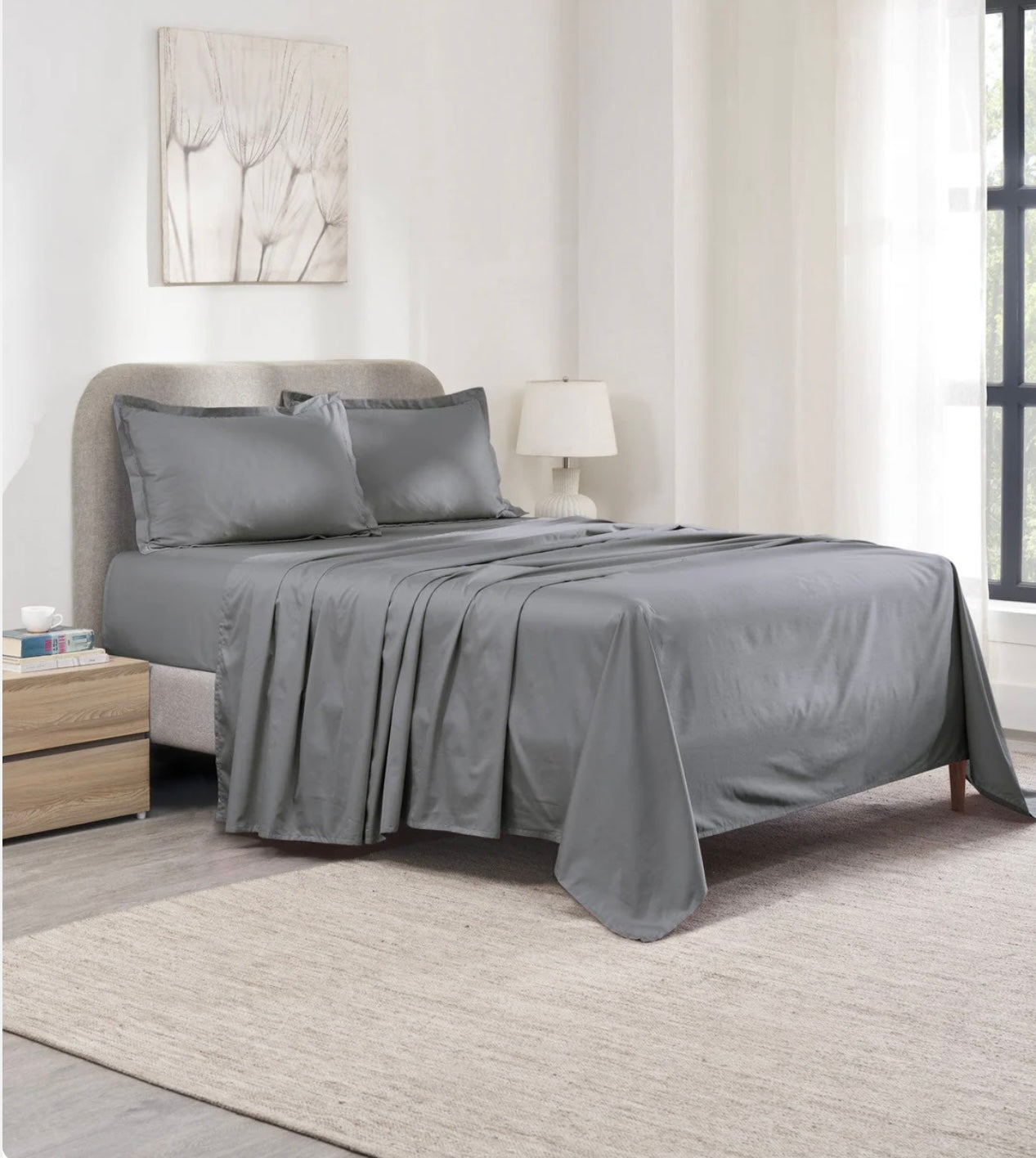 Indulgence Solid King Bedsheet